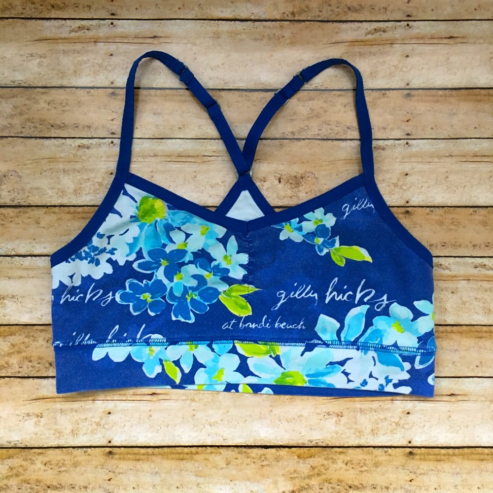 Gilly Hicks Floral Sports Bra